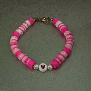 Valentines pinky inspired bracelet